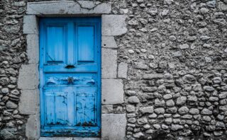 blue-door