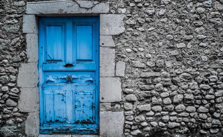 blue-door